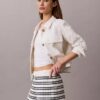 Raidalliset ribbineulotut shortsit Raidalliset ribbineulotut shortsit