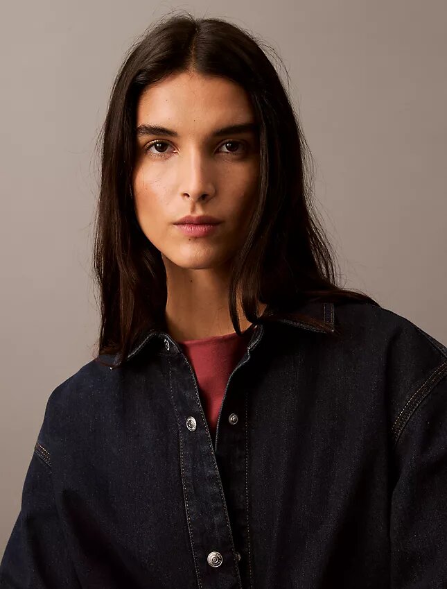 Rento denim-paita napit Rento denim-paita napit