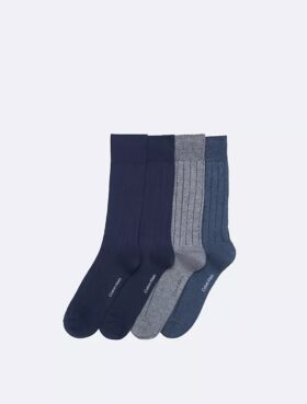 Rib Logo 4-pack mekot