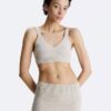 Rib-neulottu villaseosBralette Rib-neulottu villaseosBralette