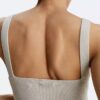 Rib-neulottu villaseosBralette Rib-neulottu villaseosBralette
