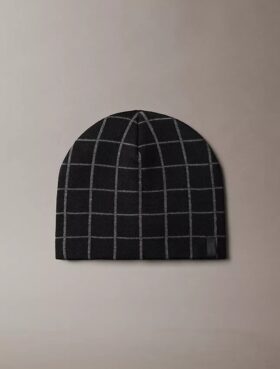 Ruudullinen jacquard-pipo