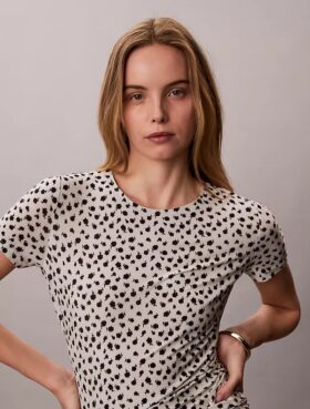 Rypytetty slim-fit-T-paita Rypytetty slim-fit-T-paita
