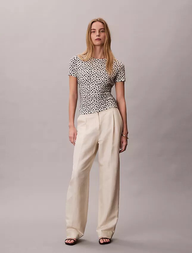 Rypytetty slim-fit-T-paita Rypytetty slim-fit-T-paita
