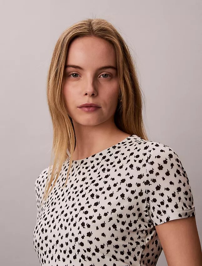 Rypytetty slim-fit-T-paita Rypytetty slim-fit-T-paita