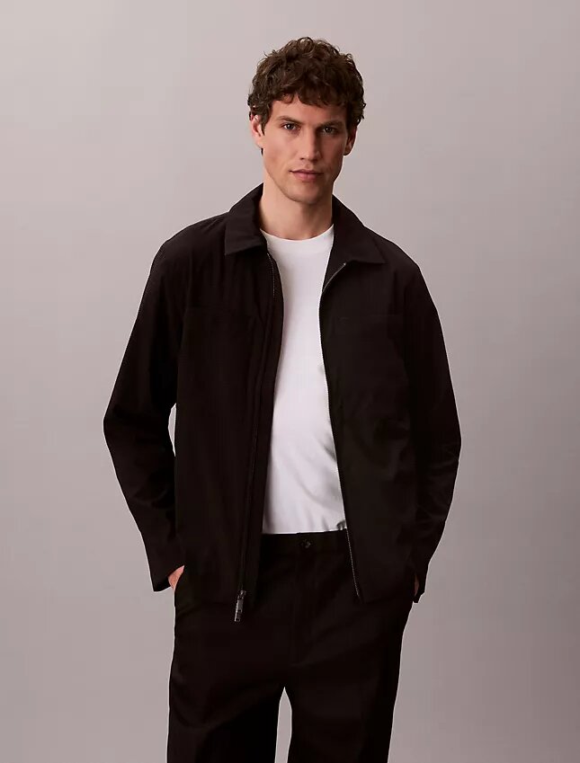 Seersucker-blouson-takki Seersucker-blouson-takki