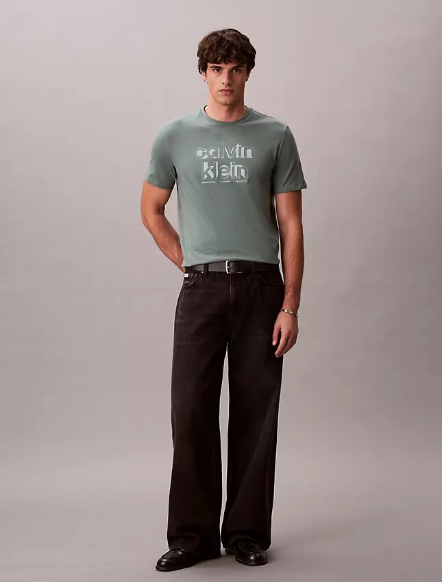 Shadow Logo Graphic Classic T-paita Shadow Logo Graphic Classic T-paita
