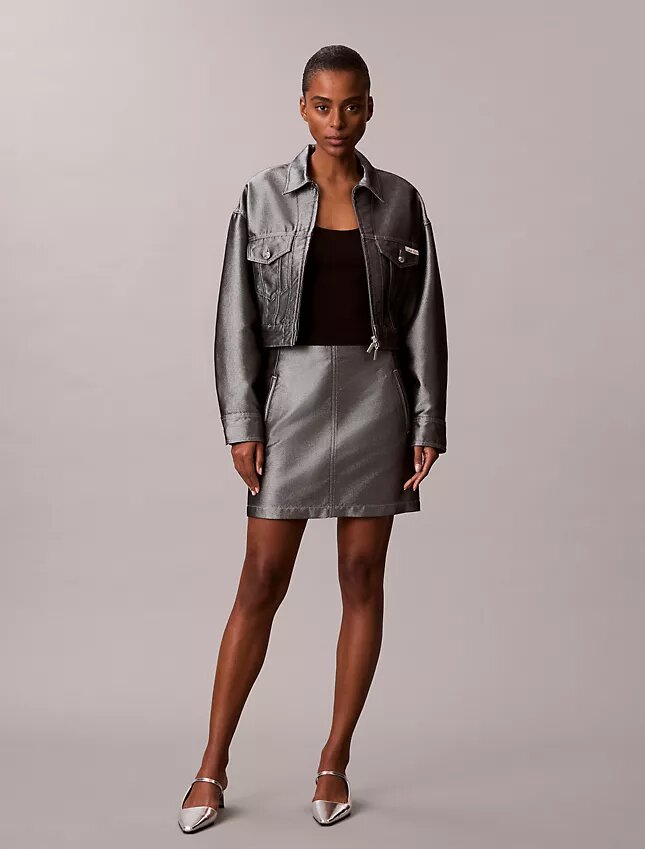 Shine Denim A-linjainen hame Shine Denim A-linjainen hame