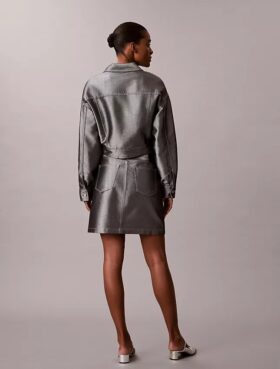 Shine Denim A-linjainen hame