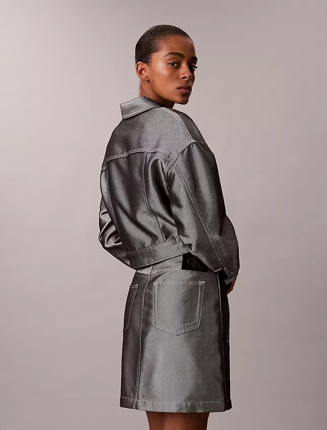 Shine Denim A-linjainen hame Shine Denim A-linjainen hame
