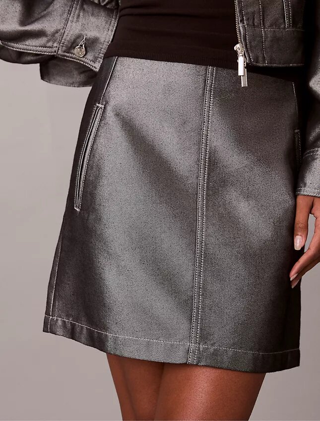 Shine Denim A-linjainen hame Shine Denim A-linjainen hame