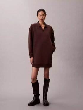 Sileä mini-polo-sweatshirt-meko