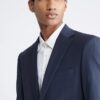 Slim Fit -mallinen tummansininen puku-takki Slim Fit -mallinen tummansininen puku-takki