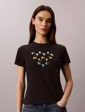 Slim-mallinen kerroksellinen logopaita