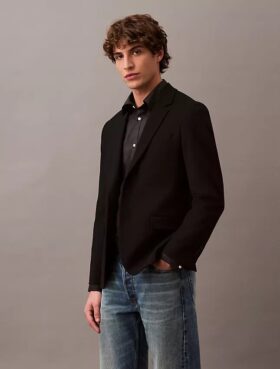 Slim-mallinen villagabardiiniblazer