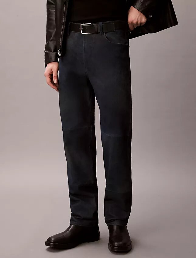 Suede 90S Straight Housut Suede 90S Straight Housut