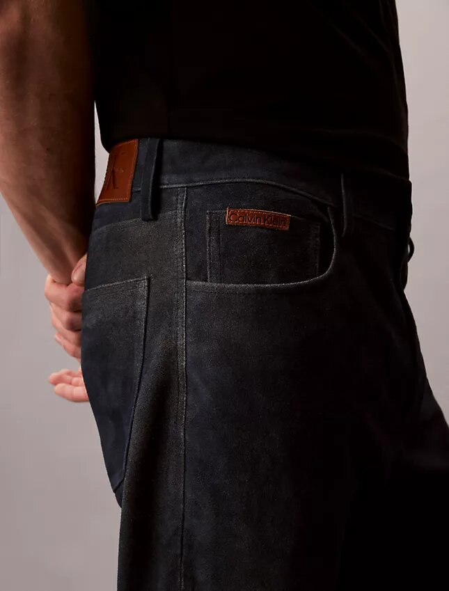 Suede 90S Straight Housut Suede 90S Straight Housut