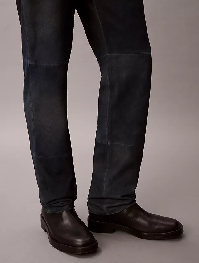 Suede 90S Straight Housut Suede 90S Straight Housut