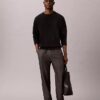 Suorat chambray-housut Suorat chambray-housut