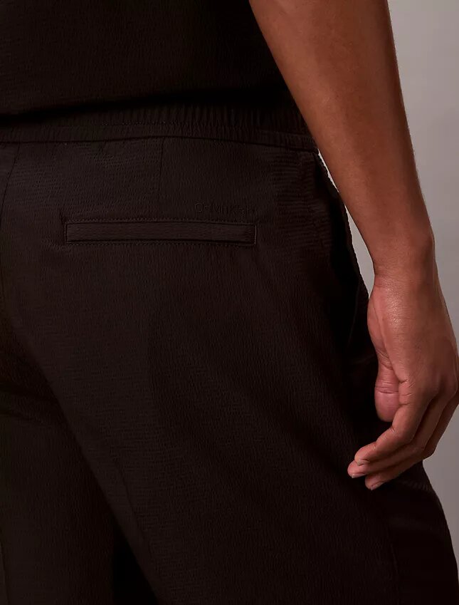 Suorat, joustavat 7 tuuman seersucker-shortsit Suorat, joustavat 7 tuuman seersucker-shortsit