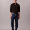 Supima-stretch-puuvillainen slim-paita Supima-stretch-puuvillainen slim-paita