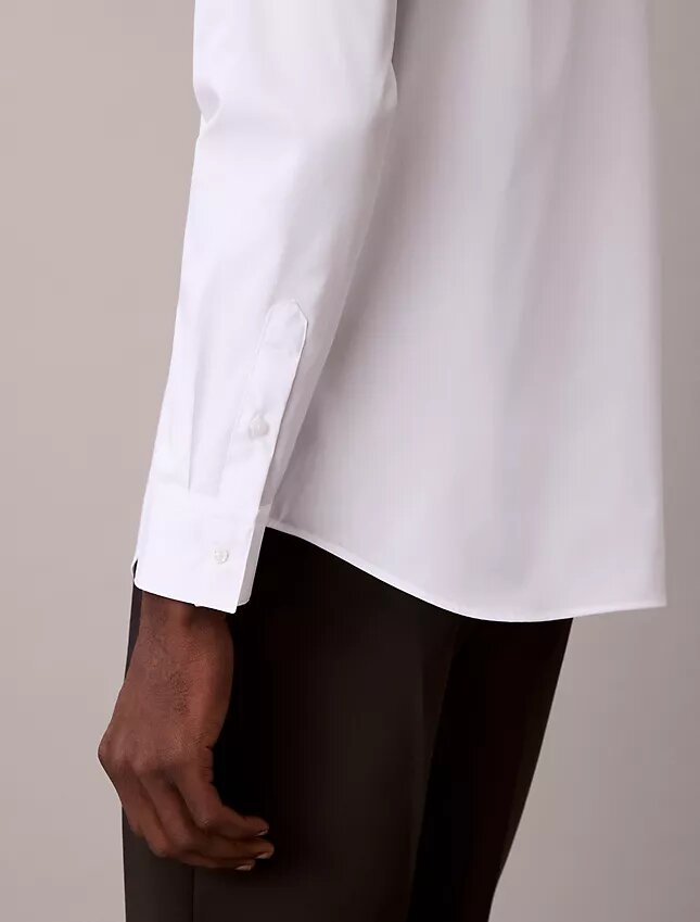 Supima-stretch-puuvillainen slim-paita Supima-stretch-puuvillainen slim-paita