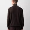 Tuhkanharmaa turtleneck-villapaita Tuhkanharmaa turtleneck-villapaita