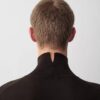 Tuhkanharmaa turtleneck-villapaita Tuhkanharmaa turtleneck-villapaita