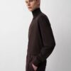 Tuhkanharmaa turtleneck-villapaita Tuhkanharmaa turtleneck-villapaita