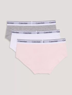 Tyttöjen Cotton Stretch-hipster-alushousut, 3 kpl