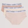 Tyttöjen Cotton Stretch-hipster-alushousut, 3 kpl Tyttöjen Cotton Stretch-hipster-alushousut, 3 kpl
