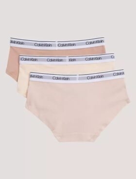 Tyttöjen Cotton Stretch-hipster-alushousut, 3 kpl