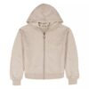 Tyttöjen fleece-huppari vetoketjulla Tyttöjen fleece-huppari vetoketjulla