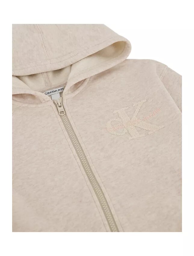 Tyttöjen fleece-huppari vetoketjulla Tyttöjen fleece-huppari vetoketjulla