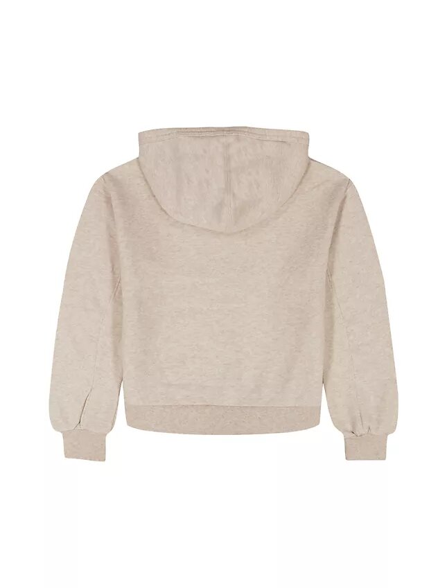 Tyttöjen fleece-huppari vetoketjulla Tyttöjen fleece-huppari vetoketjulla