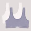 Tyttöjen haalistunut 2-pakkaus Bralette Tyttöjen haalistunut 2-pakkaus Bralette