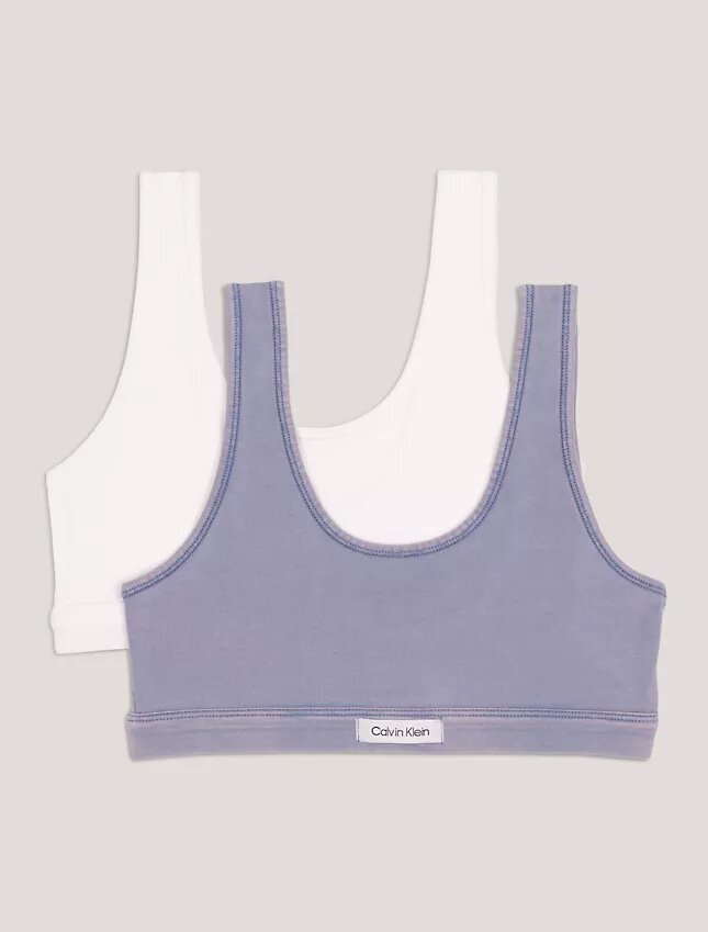 Tyttöjen haalistunut 2-pakkaus Bralette Tyttöjen haalistunut 2-pakkaus Bralette