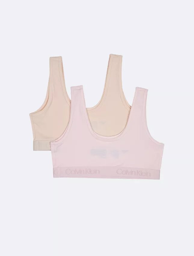 Tyttöjen logonauha 2-pakkaus Bralette Tyttöjen logonauha 2-pakkaus Bralette