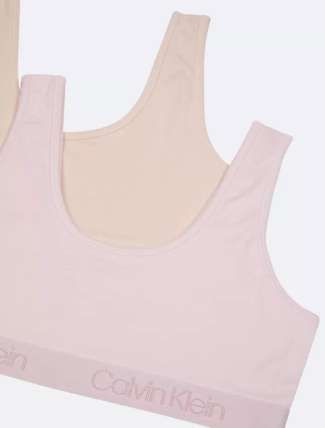 Tyttöjen logonauha 2-pakkaus Bralette Tyttöjen logonauha 2-pakkaus Bralette