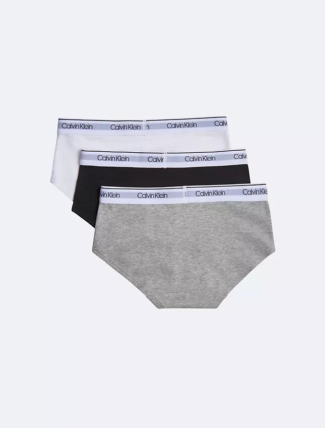 Tyttöjen Modern Cotton 3-pack Hipster Tyttöjen Modern Cotton 3-pack Hipster