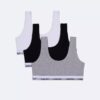 Tyttöjen Modern Cotton 3-pakkaus Bralette Tyttöjen Modern Cotton 3-pakkaus Bralette