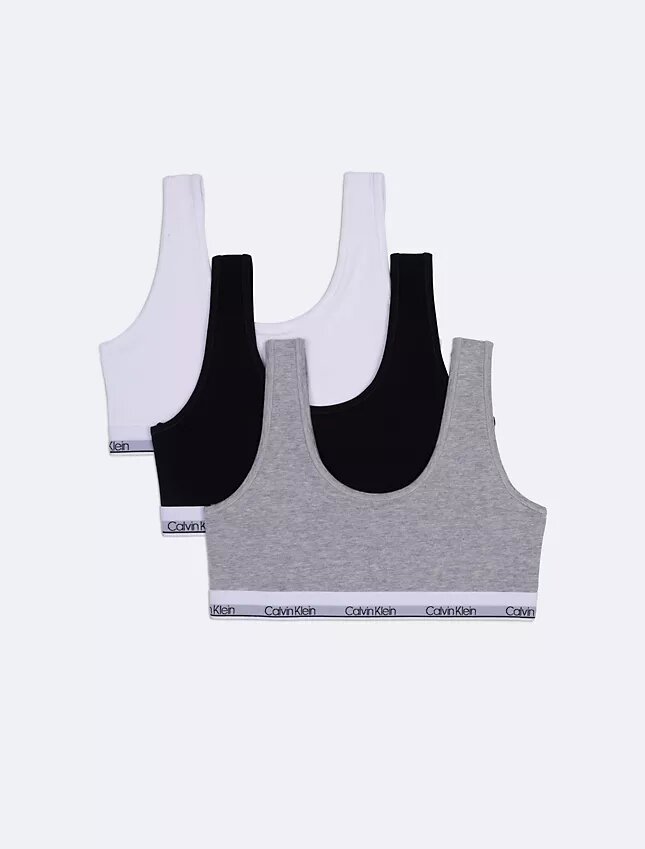 Tyttöjen Modern Cotton 3-pakkaus Bralette Tyttöjen Modern Cotton 3-pakkaus Bralette