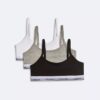 Tyttöjen Modern Cotton 3-pakkaus lyhyt Bralette Tyttöjen Modern Cotton 3-pakkaus lyhyt Bralette