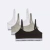 Tyttöjen Modern Cotton 3-pakkaus lyhyt Bralette Tyttöjen Modern Cotton 3-pakkaus lyhyt Bralette