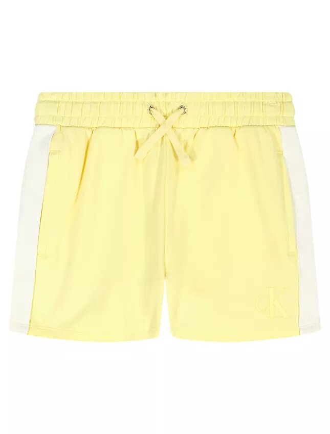 Tyttöjen Monogram-kuvioiset vetoketjushortsit Tyttöjen Monogram-kuvioiset vetoketjushortsit