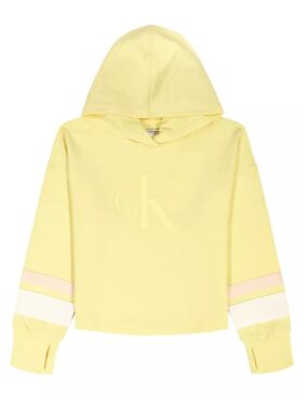 Tyttöjen monogrammihuppari