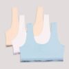 Tyttöjen Scoopneck 3-pack Bralette Tyttöjen Scoopneck 3-pack Bralette
