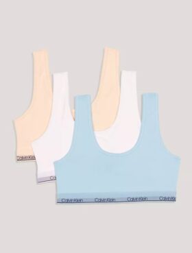 Tyttöjen Scoopneck 3-pack Bralette