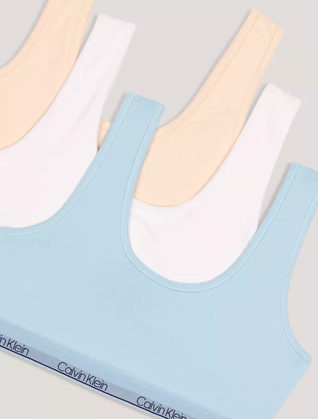 Tyttöjen Scoopneck 3-pack Bralette Tyttöjen Scoopneck 3-pack Bralette