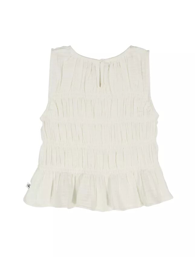 Tyttöjen smock-toppi Tyttöjen smock-toppi